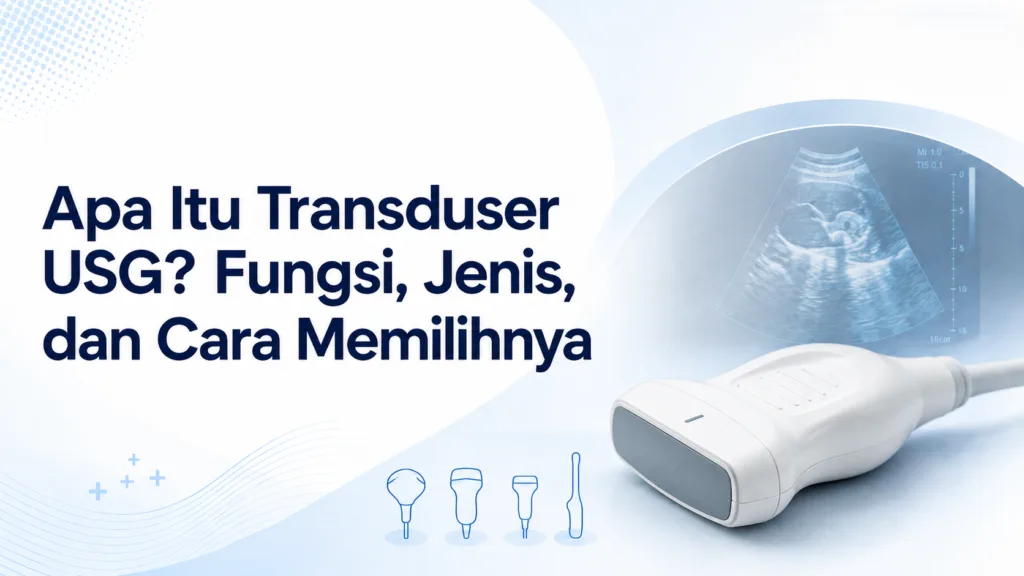 Apa Itu Transduser USG? Fungsi, Jenis, dan Cara Memilihnya